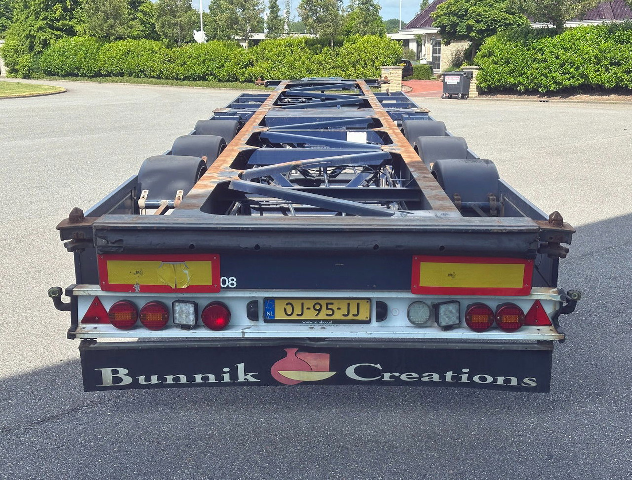 Burg BPO 13-27 Ccxlx 40" Galvanised Super Chassis SAF Axles Disc Brakes 2x Lift Axles 3 Pieces IN Stock Super Condition - Semi-remorque porte-conteneur/ Caisse mobile: photos 3 Burg BPO 13-27 Ccxlx 40" Galvanised Super Chassis SAF Axles Disc Brakes 2x Lift Axles 3 Pieces IN Stock Super Condition - Semi-remorque porte-conteneur/ Caisse mobile: photos 3
