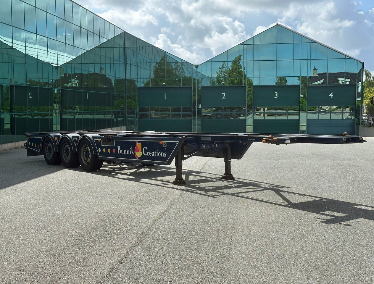 Burg BPO 13-27 Ccxlx 40" Galvanised Super Chassis SAF Axles Disc Brakes 2x Lift Axles 3 Pieces IN Stock Super Condition - Semi-remorque porte-conteneur/ Caisse mobile: photos 5 Burg BPO 13-27 Ccxlx 40" Galvanised Super Chassis SAF Axles Disc Brakes 2x Lift Axles 3 Pieces IN Stock Super Condition - Semi-remorque porte-conteneur/ Caisse mobile: photos 5