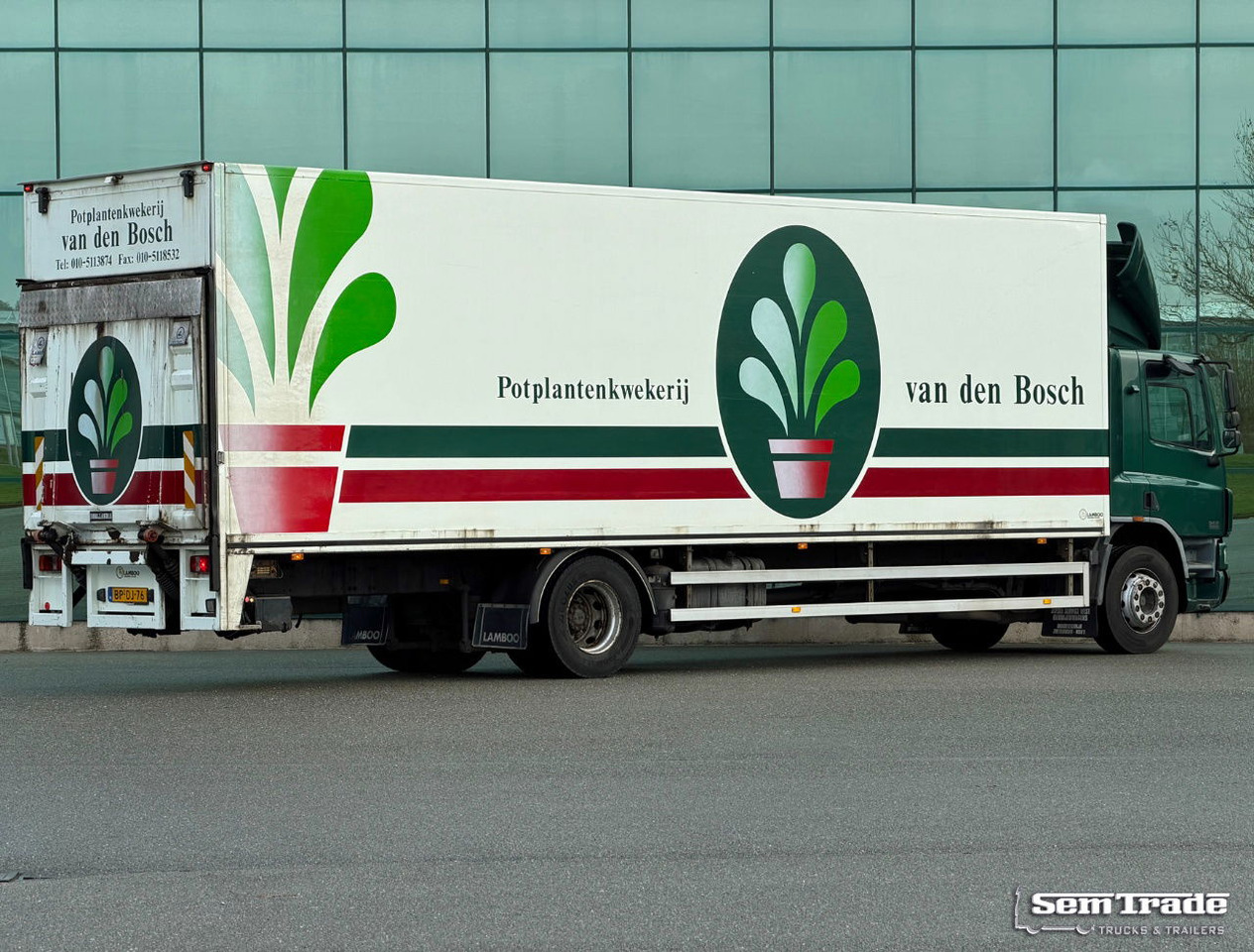 DAF CF 65.250 Euro 3 Manual Gearbox Lamboo Isolated BOX + Heater 970x250x270 CM Inside Tail Lift Holland-Truck - Camion fourgon: photos 4 DAF CF 65.250 Euro 3 Manual Gearbox Lamboo Isolated BOX + Heater 970x250x270 CM Inside Tail Lift Holland-Truck - Camion fourgon: photos 4