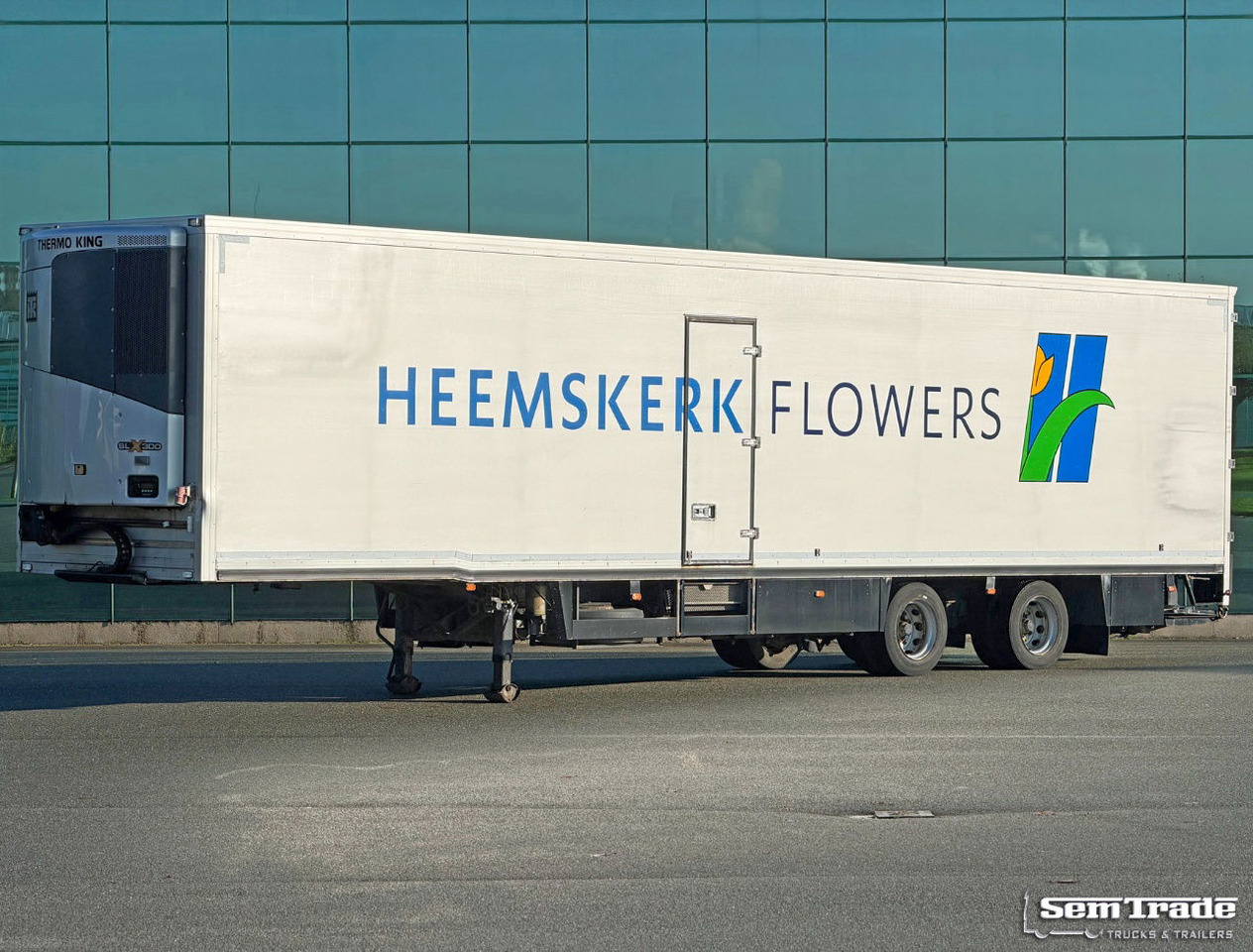 Floor FLO-1220K1 Theo Mulder Isolated BOX Side Door Thermo King SLX 300 Holland-Trailer - Semi-remorque frigorifique: photos 1 Floor FLO-1220K1 Theo Mulder Isolated BOX Side Door Thermo King SLX 300 Holland-Trailer - Semi-remorque frigorifique: photos 1
