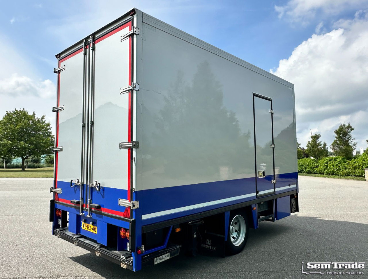 Floor Flma-10 Carrier Cooling 2X Side Door Tail Lift Disc Brakes Holland-Trailer - Remorque frigorifique: photos 5 Floor Flma-10 Carrier Cooling 2X Side Door Tail Lift Disc Brakes Holland-Trailer - Remorque frigorifique: photos 5