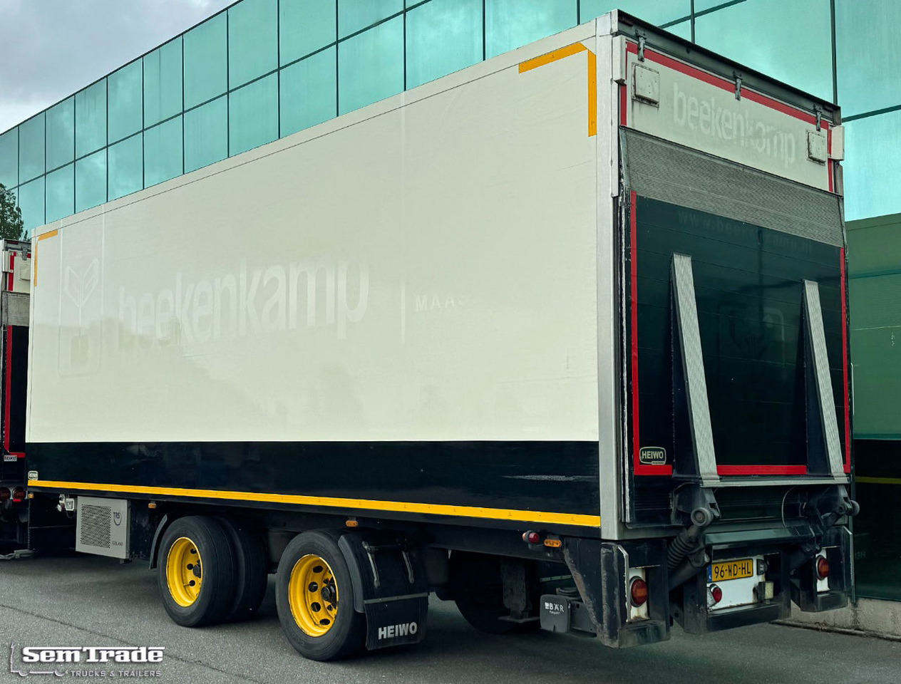 HTF Heiwo Isolated BOX TRS Cooling Tail Lift Holland-Trailer - Remorque frigorifique: photos 3 HTF Heiwo Isolated BOX TRS Cooling Tail Lift Holland-Trailer - Remorque frigorifique: photos 3