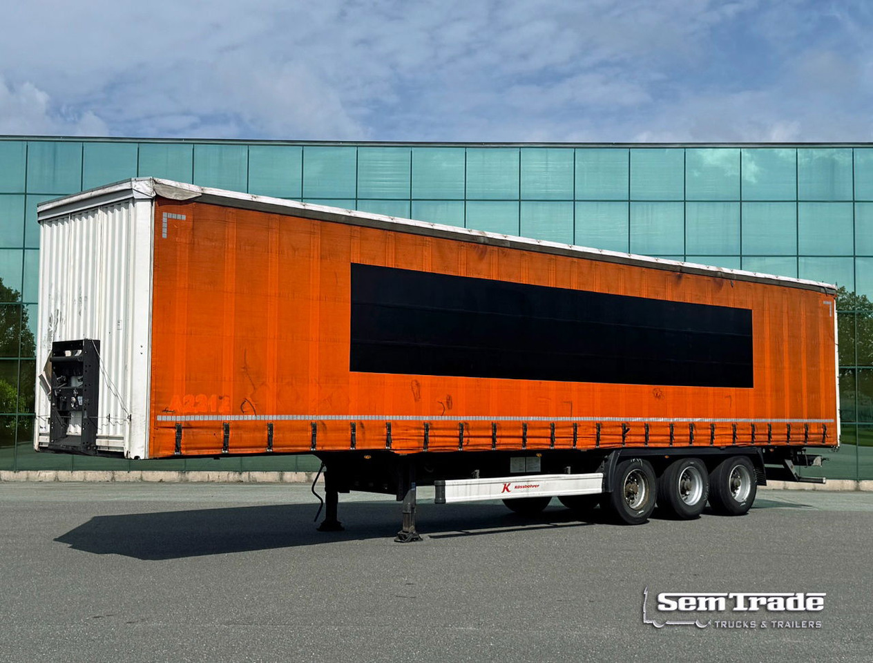 KAESSBOHRER Maxima Drum Brakes Sliding Roof NO Rust Galvanised Chassis TOP Condi - Semi-remorque rideaux coulissants: photos 1 KAESSBOHRER Maxima Drum Brakes Sliding Roof NO Rust Galvanised Chassis TOP Condi - Semi-remorque rideaux coulissants: photos 1