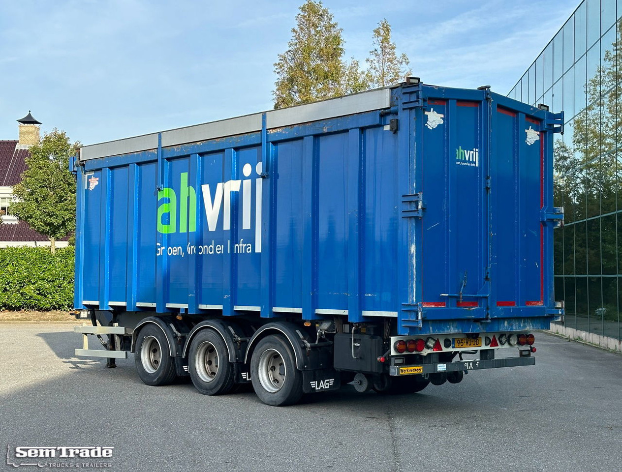 LAG M-3-24 + Piet Ruizeveld DS Lift Axle 72.000 KM Super Condition - Remorque: photos 3 LAG M-3-24 + Piet Ruizeveld DS Lift Axle 72.000 KM Super Condition - Remorque: photos 3