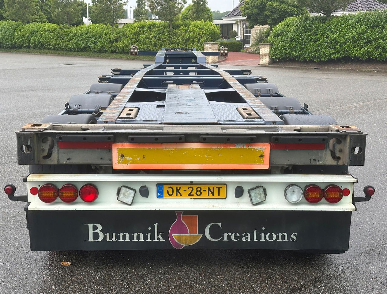 Schmitz Cargobull SCF 24 G LX Back Slider Disc Brakes Lift Axle TOP Condition NL - Semi-remorque porte-conteneur/ Caisse mobile: photos 4 Schmitz Cargobull SCF 24 G LX Back Slider Disc Brakes Lift Axle TOP Condition NL - Semi-remorque porte-conteneur/ Caisse mobile: photos 4