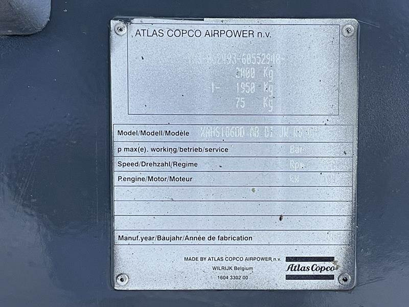 Atlas-Copco XAHS 186 DD - N - Compresseur d'air: photos 4 Atlas-Copco XAHS 186 DD - N - Compresseur d'air: photos 4