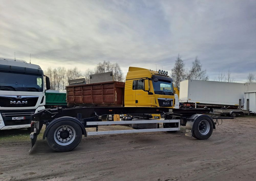 Huffermann Przyczepa na wózku HAR 1870 do hakowca - Remorque ampliroll/ Multibenne: photos 4 Huffermann Przyczepa na wózku HAR 1870 do hakowca - Remorque ampliroll/ Multibenne: photos 4