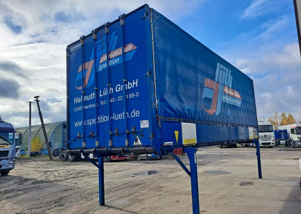 Krone Zabudowa BDF 7,45 18 palet Faktura VAT - Carrosserie bâchee: photos 2 Krone Zabudowa BDF 7,45 18 palet Faktura VAT - Carrosserie bâchee: photos 2