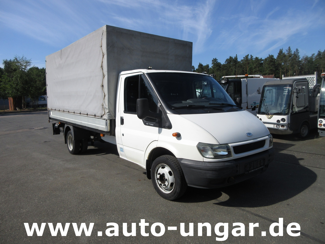 Ford Transit 90T350 Tourneo 3.500kg Pritsche & Plane Dautel LBW AHK - Utilitaire rideaux coulissants (PLSC): photos 2 Ford Transit 90T350 Tourneo 3.500kg Pritsche & Plane Dautel LBW AHK - Utilitaire rideaux coulissants (PLSC): photos 2