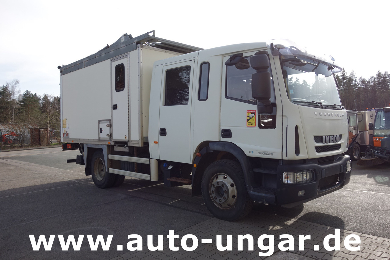 IVECO Eurocargo 120E225Doka Koffer mobile Werkstatt LBW Dachträger Wohnmobil Dif.-Sperre - Camion fourgon: photos 3 IVECO Eurocargo 120E225Doka Koffer mobile Werkstatt LBW Dachträger Wohnmobil Dif.-Sperre - Camion fourgon: photos 3
