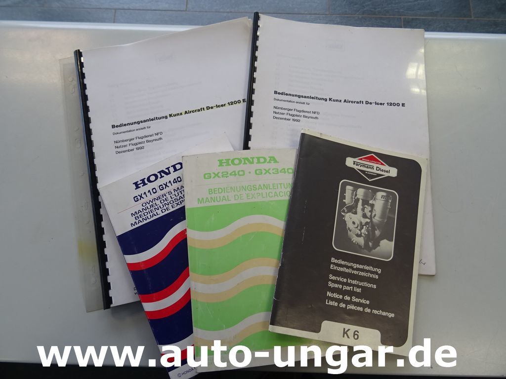Dégivreuse Kunz Aircraft De-Icer Anti-Icer 1200E GSE: photos 14