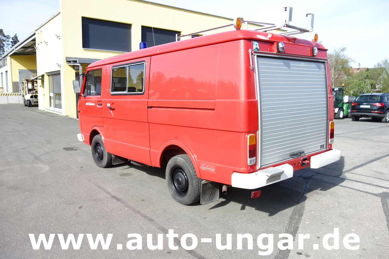 Véhicule de voirie/ Spécial Volkswagen LT31 Feuerwehr TSF Ludwig-Ausbau Oldtimer Bj. 1986 6-Zylinder Benzin: photos 7