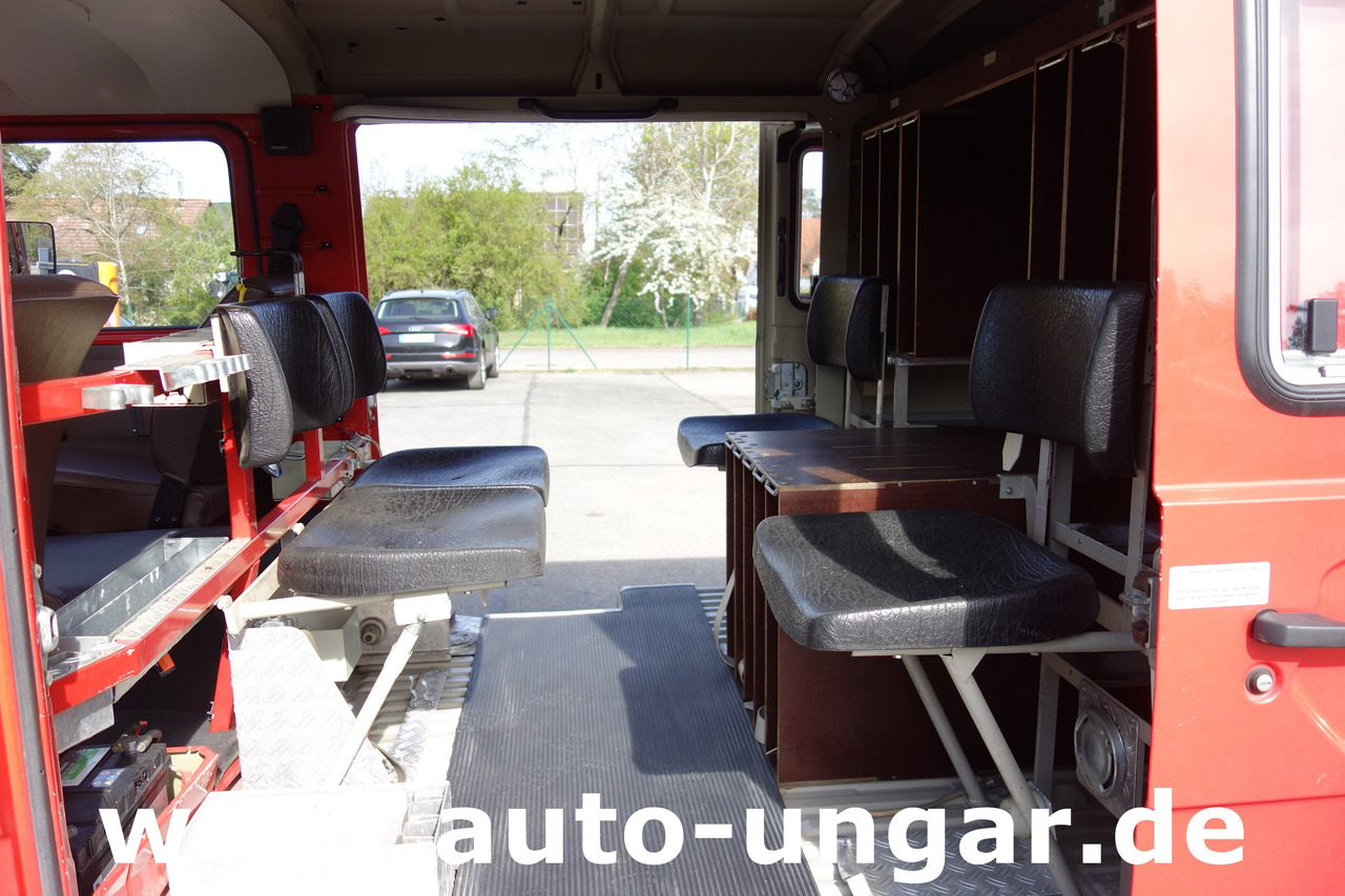 Véhicule de voirie/ Spécial Volkswagen LT31 Feuerwehr TSF Ludwig-Ausbau Oldtimer Bj. 1986 6-Zylinder Benzin: photos 14