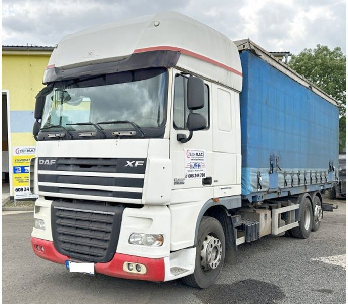 DAF 6x2 FX105.460 BDF 7.2m Kogel retarder automat - Camion à rideaux coulissants: photos 1 DAF 6x2 FX105.460 BDF 7.2m Kogel retarder automat - Camion à rideaux coulissants: photos 1