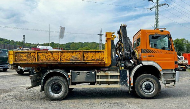 Mercedes-Benz Atego 1823 +HIAB - Camion ampliroll, Camion grue: photos 4 Mercedes-Benz Atego 1823 +HIAB - Camion ampliroll, Camion grue: photos 4