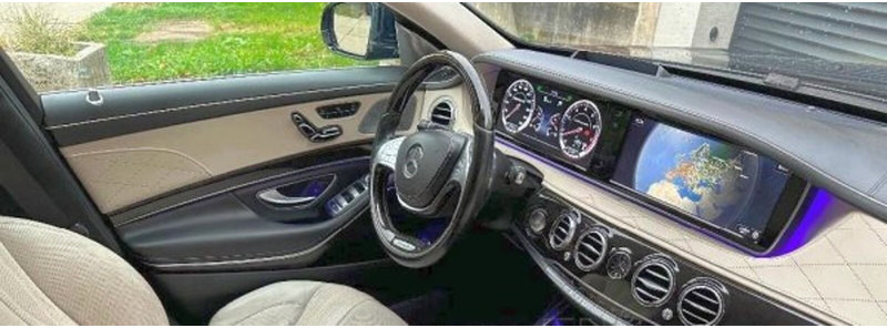 Berline Mercedes-Benz S-Klasse 63 AMG (5.5 V8 Bi-Turbo / 700PS) Brabus: photos 11
