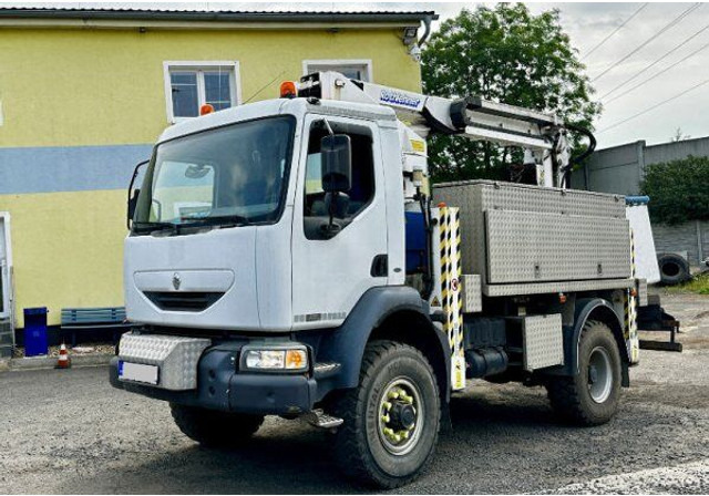 Renault Midlum 220 - Camion avec nacelle: photos 1 Renault Midlum 220 - Camion avec nacelle: photos 1