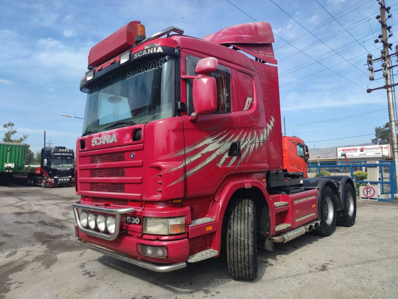 Scania R144-530 V8 GA6X4NZ 530 - Tracteur routier: photos 1 Scania R144-530 V8 GA6X4NZ 530 - Tracteur routier: photos 1