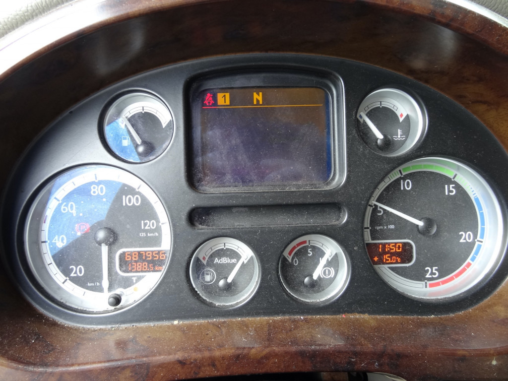 Camion grue, Tracteur routier Daf XF105 460 6X2 Palfinger PK 34002: photos 7