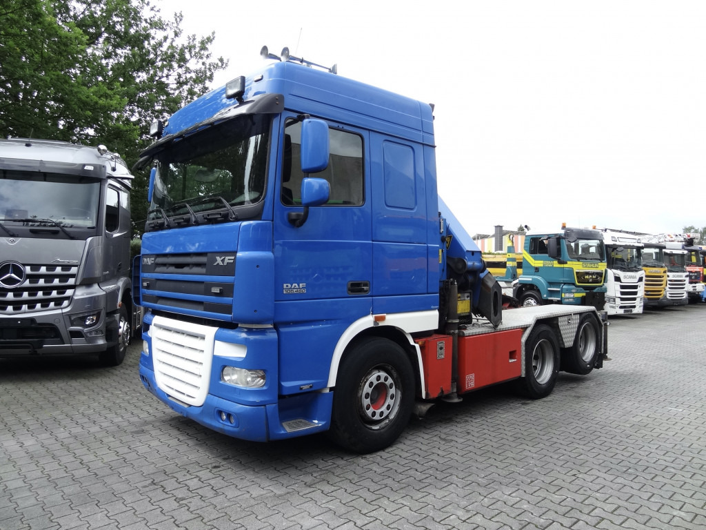 Camion grue, Tracteur routier Daf XF105 460 6X2 Palfinger PK 34002: photos 10