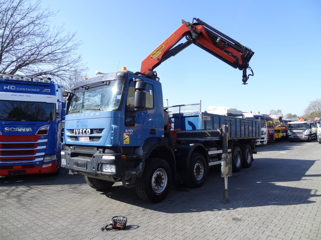 Iveco Trakker AD340T41 8X4 Kipper Kran Palfinger 23002 en leasing occasion Iveco Trakker AD340T41 8X4 Kipper Kran Palfinger 23002: photos 7