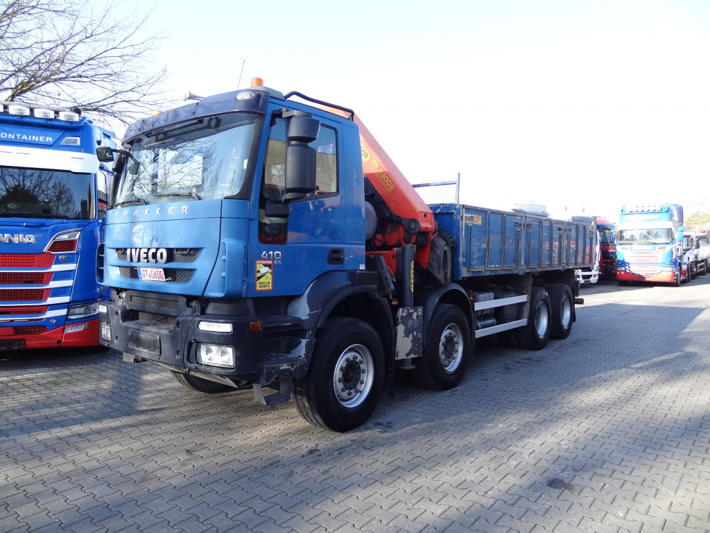 Iveco Trakker AD340T41 8X4 Kipper Kran Palfinger 23002 en leasing occasion Iveco Trakker AD340T41 8X4 Kipper Kran Palfinger 23002: photos 8