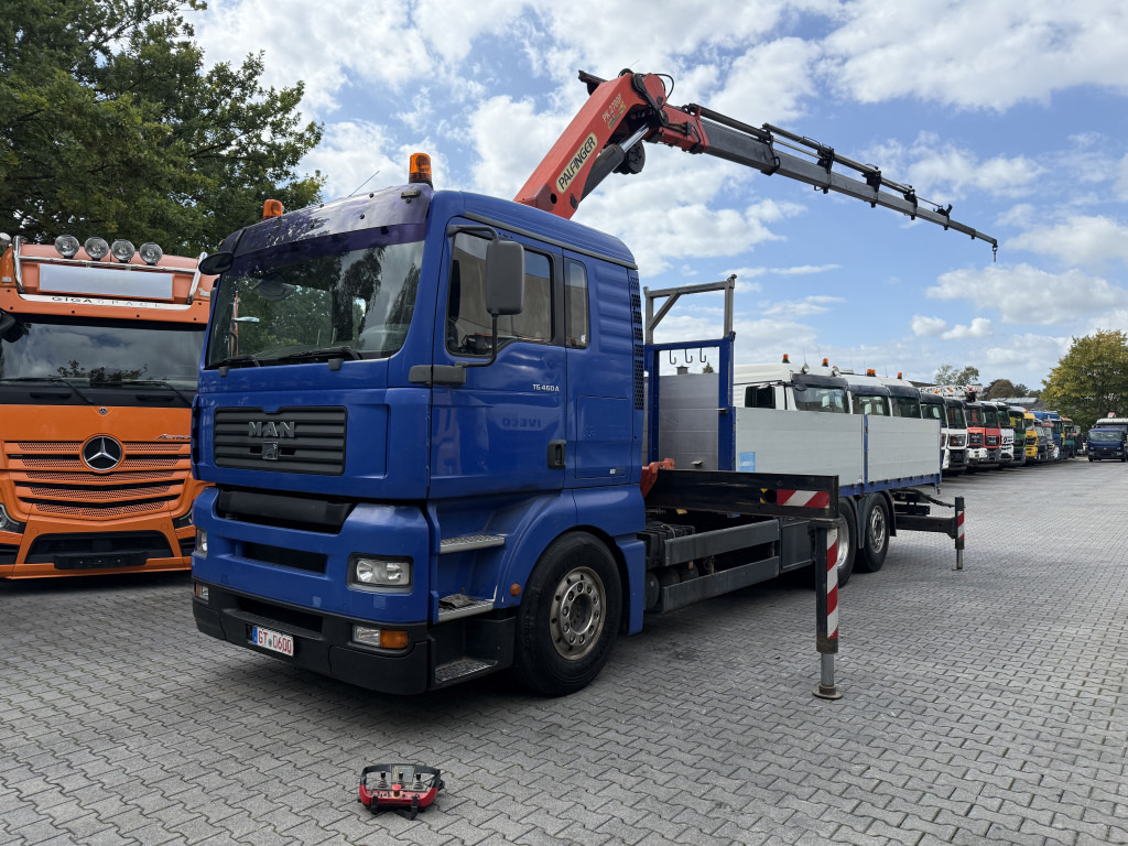 MAN TGA 26.460 6X2 Palfinger 27000 bis 25 Meter - Camion grue, Camion plateau: photos 1 MAN TGA 26.460 6X2 Palfinger 27000 bis 25 Meter - Camion grue, Camion plateau: photos 1