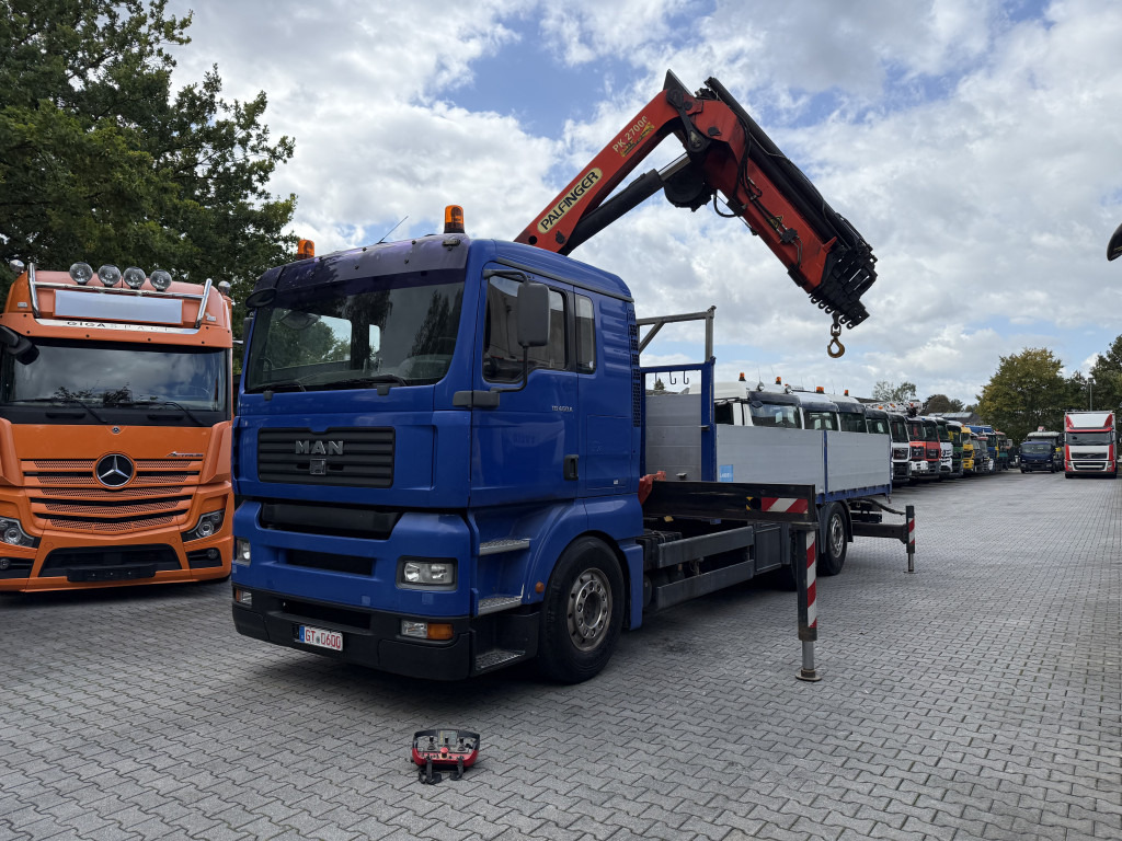 MAN TGA 26.460 6X2 Palfinger 27000 bis 25 Meter - Camion plateau, Camion grue: photos 1 MAN TGA 26.460 6X2 Palfinger 27000 bis 25 Meter - Camion plateau, Camion grue: photos 1