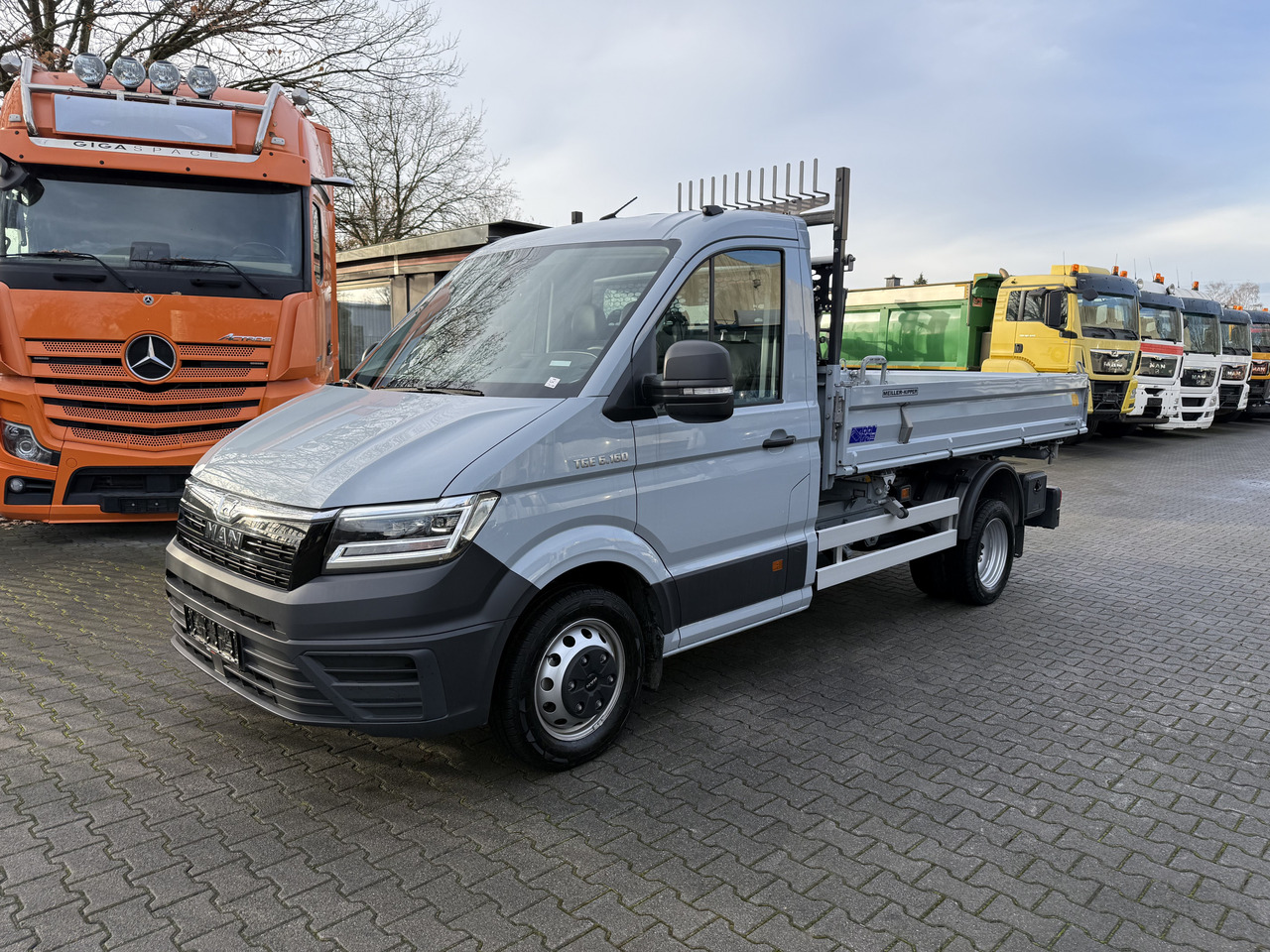 Camion benne MAN TGE 6.160 Meiller Trigenius Neuwertig !: photos 9 Camion benne MAN TGE 6.160 Meiller Trigenius Neuwertig !: photos 9