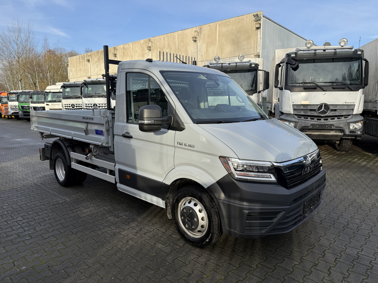 Camion benne MAN TGE 6.160 Meiller Trigenius Neuwertig !: photos 11 Camion benne MAN TGE 6.160 Meiller Trigenius Neuwertig !: photos 11