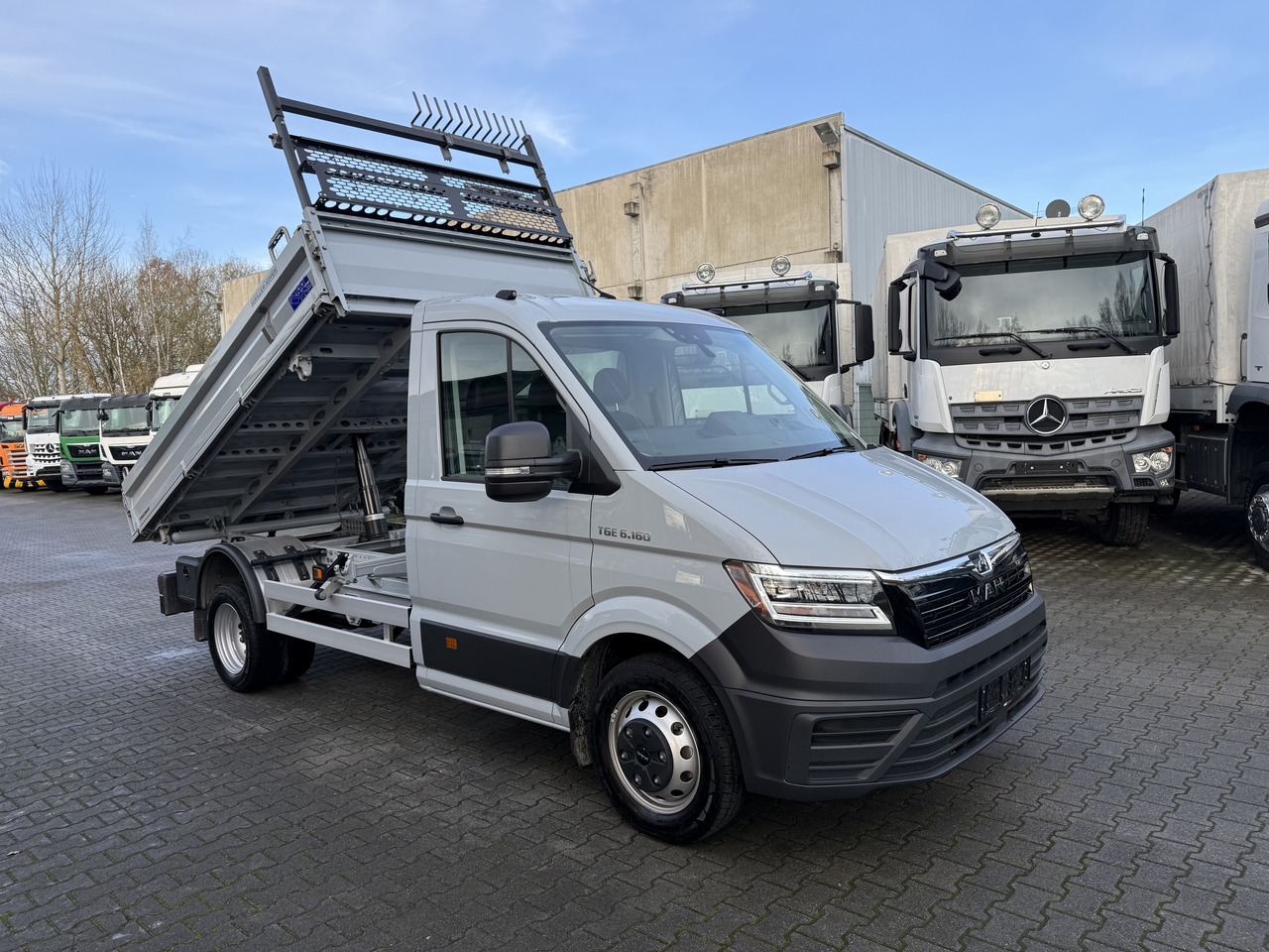 Camion benne MAN TGE 6.160 Meiller Trigenius Neuwertig !: photos 8 Camion benne MAN TGE 6.160 Meiller Trigenius Neuwertig !: photos 8