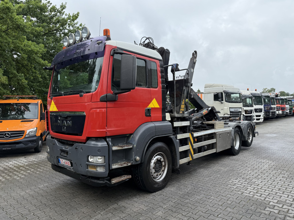 MAN TGS 26.360 6X2 Haken mit Kran HMF 1643Z en leasing occasion MAN TGS 26.360 6X2 Haken mit Kran HMF 1643Z: photos 12