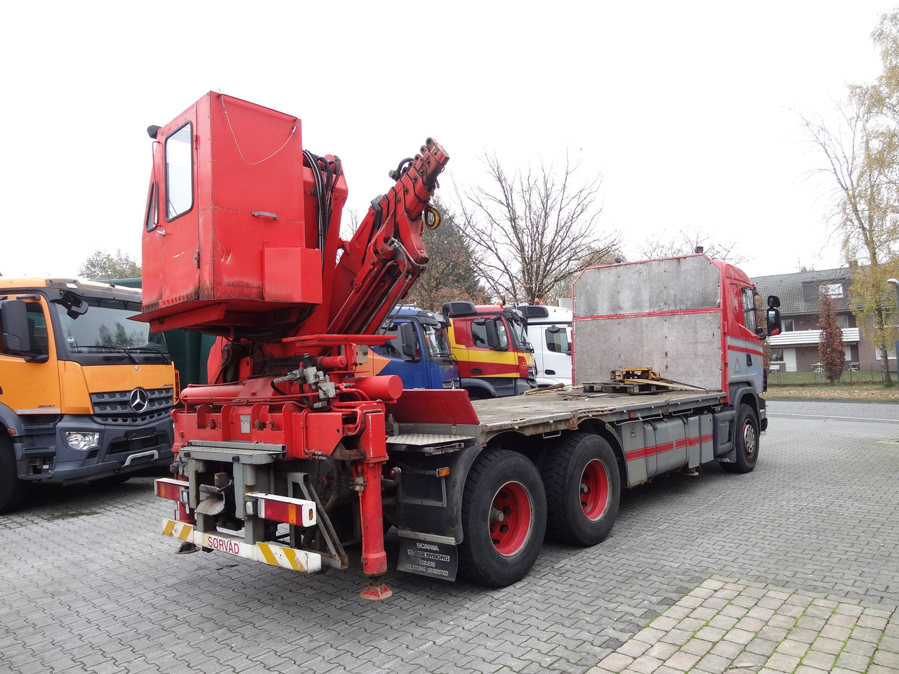 Scania R144 460 6X4 Fassi 360 bis 25 Meter en leasing occasion Scania R144 460 6X4 Fassi 360 bis 25 Meter: photos 9