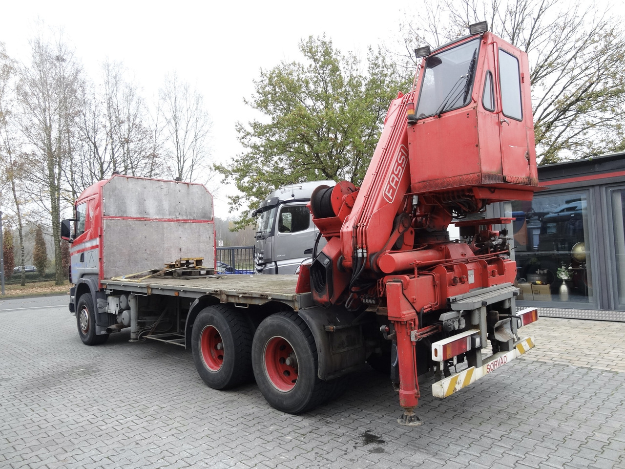 Scania R144 460 6X4 Fassi 360 bis 25 Meter en leasing occasion Scania R144 460 6X4 Fassi 360 bis 25 Meter: photos 11