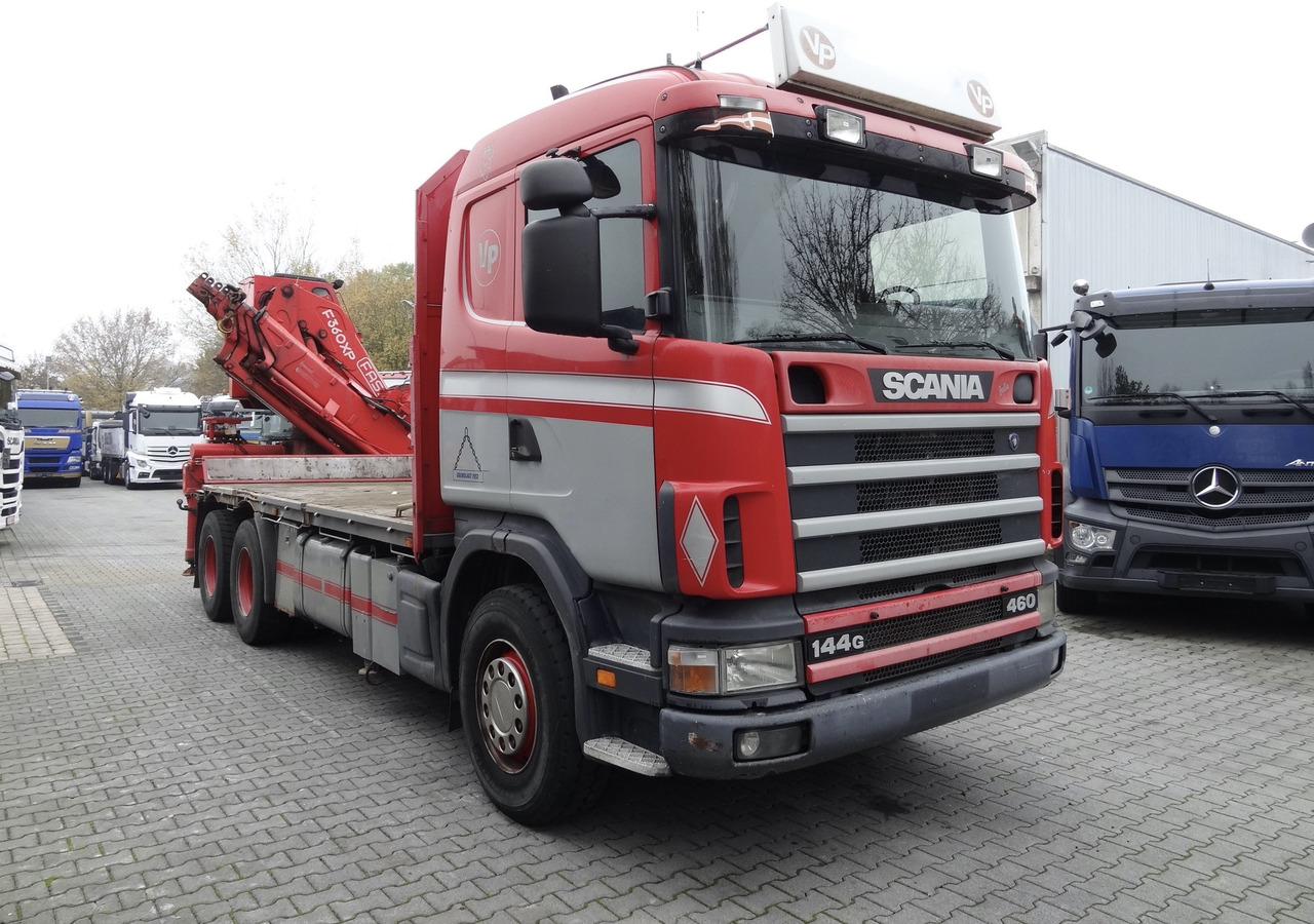 Scania R144 460 6X4 Fassi 360 bis 25 Meter en leasing occasion Scania R144 460 6X4 Fassi 360 bis 25 Meter: photos 8