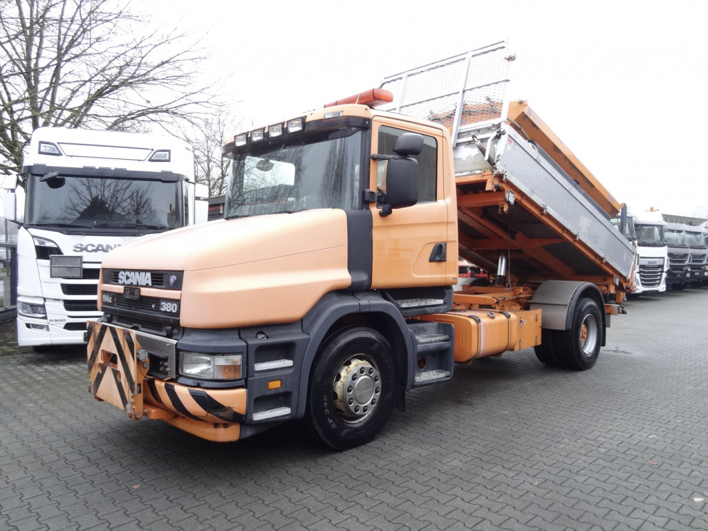 Scania T114 380 Torpedo/Hauber Winterdienst Kommunal - Camion benne: photos 1 Scania T114 380 Torpedo/Hauber Winterdienst Kommunal - Camion benne: photos 1
