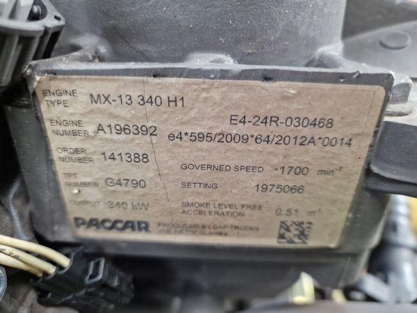DAF MX-13 340 H1 Engine (Truck) - Moteur pour Camion: photos 2 DAF MX-13 340 H1 Engine (Truck) - Moteur pour Camion: photos 2