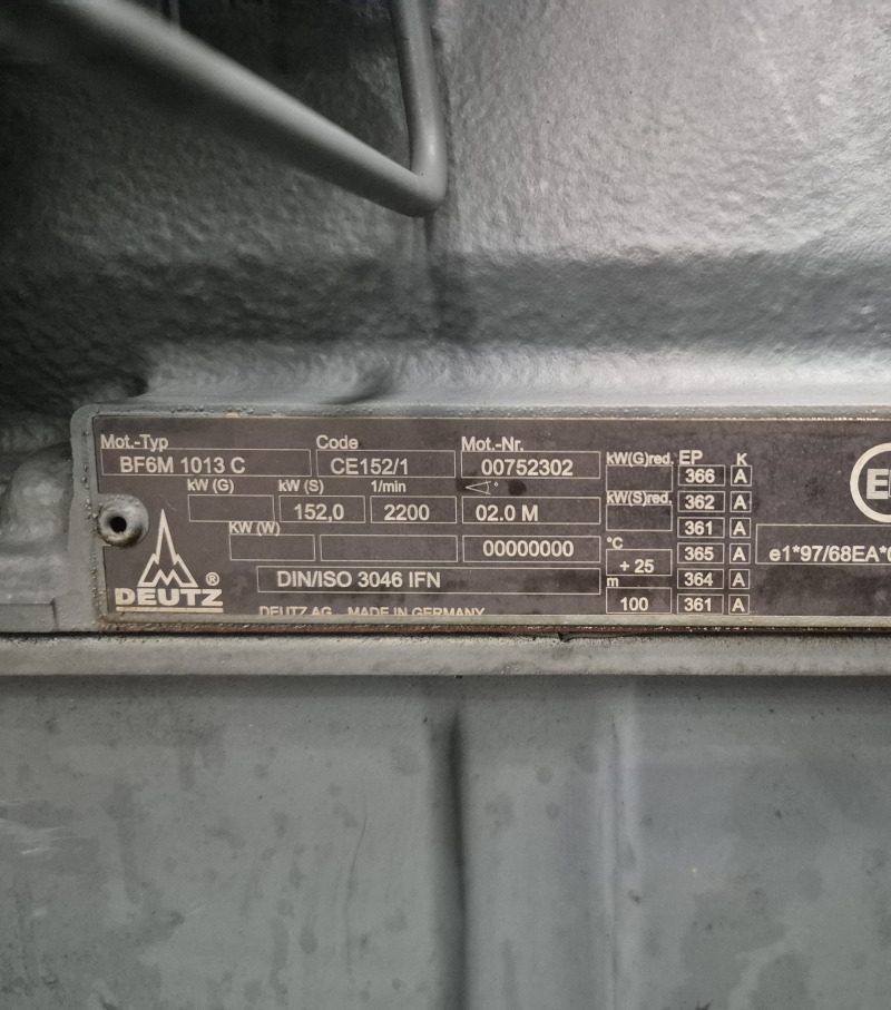 Deutz BF6M1013C Engine (Industrial) - Moteur pour Matériel industriel: photos 2 Deutz BF6M1013C Engine (Industrial) - Moteur pour Matériel industriel: photos 2