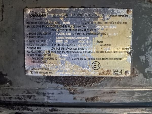 Doosan DL08 Engine (Plant) D300 WHEEL LOADER - Moteur pour Engins de chantier: photos 2 Doosan DL08 Engine (Plant) D300 WHEEL LOADER - Moteur pour Engins de chantier: photos 2