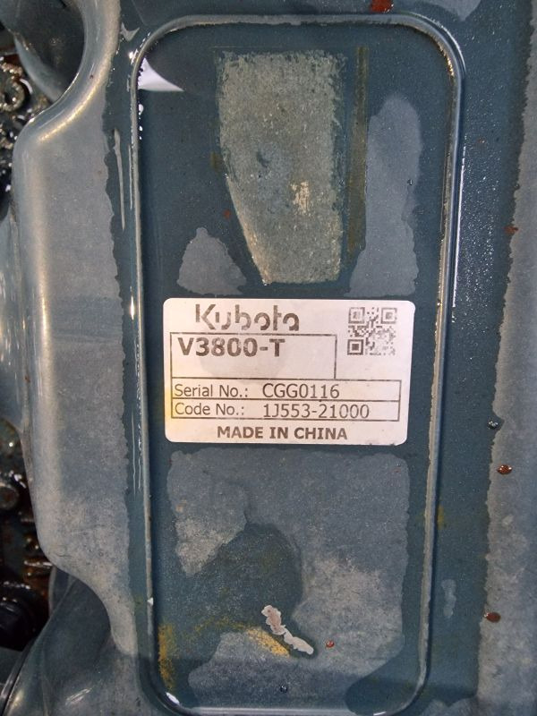 Kubota V3800-DI-T-ET18 Engine (Plant) - Moteur pour Engins de chantier: photos 2 Kubota V3800-DI-T-ET18 Engine (Plant) - Moteur pour Engins de chantier: photos 2