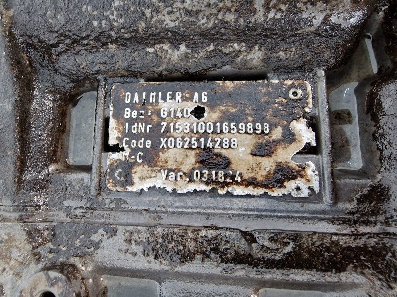 Mercedes Benz G140-8 Gearbox - Boîte de vitesse: photos 2 Mercedes Benz G140-8 Gearbox - Boîte de vitesse: photos 2