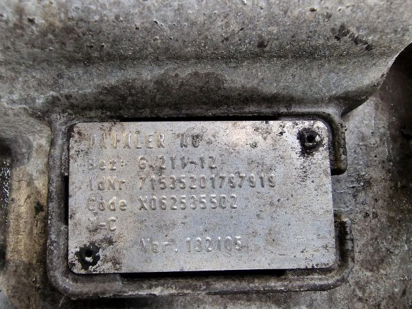 Mercedes Benz G211-12 Gearbox - Boîte de vitesse: photos 2 Mercedes Benz G211-12 Gearbox - Boîte de vitesse: photos 2