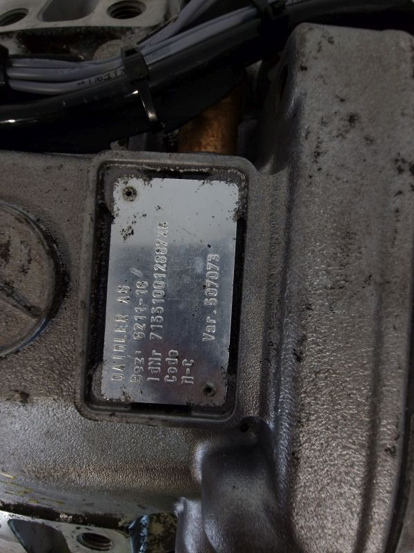 Boîte de vitesse Mercedes Benz G211-16 Gearbox: photos 11