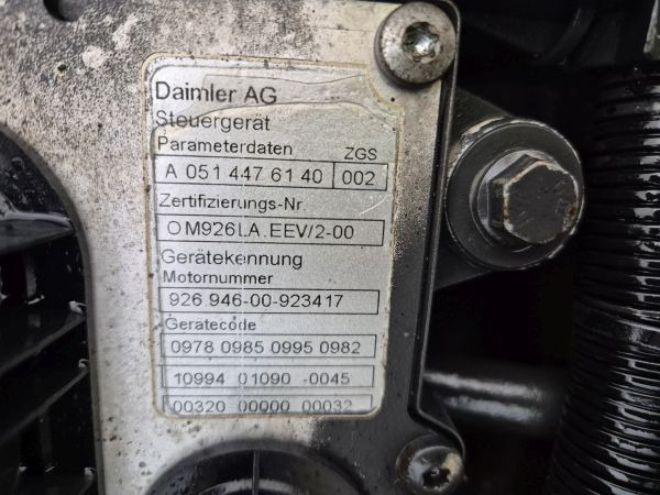 Mercedes Benz OM926LA.EEV/2-03 Econic Spec Engine (Truck) - Moteur pour Camion: photos 2 Mercedes Benz OM926LA.EEV/2-03 Econic Spec Engine (Truck) - Moteur pour Camion: photos 2