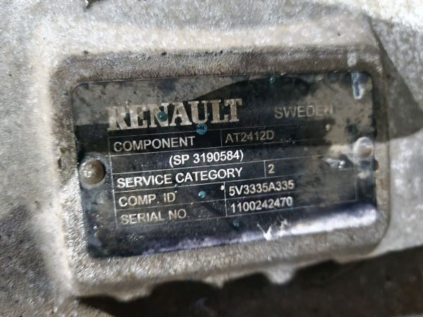 Renault AT2412D Gearbox - Boîte de vitesse: photos 2 Renault AT2412D Gearbox - Boîte de vitesse: photos 2