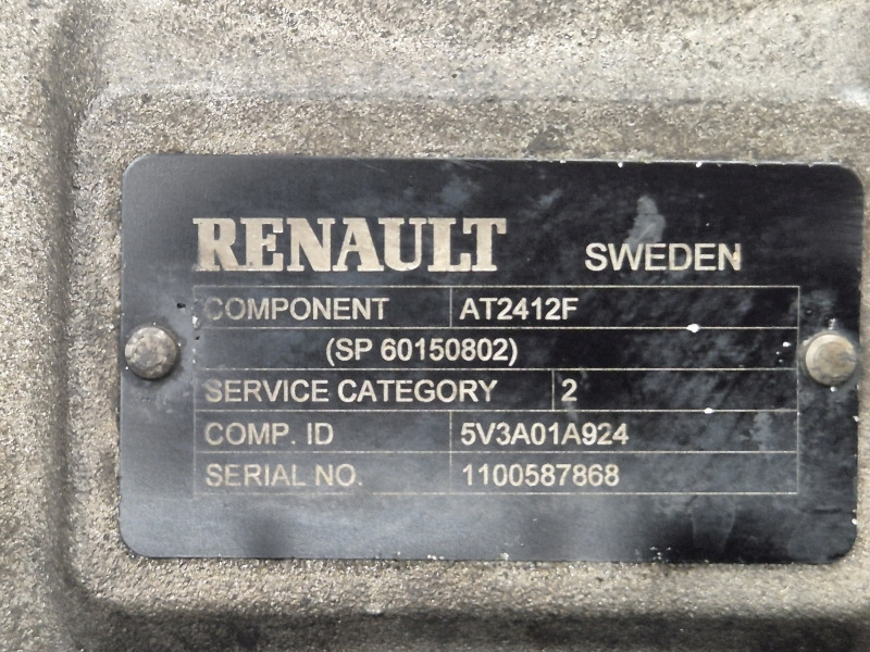 Renault AT2412F Gearbox - Boîte de vitesse: photos 2 Renault AT2412F Gearbox - Boîte de vitesse: photos 2