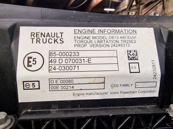 Volvo DE13 440 EUVI Engine (Truck) 2023 (Latest Model) - Moteur pour Camion: photos 3 Volvo DE13 440 EUVI Engine (Truck) 2023 (Latest Model) - Moteur pour Camion: photos 3