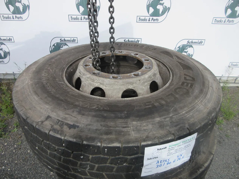 Aeolus 315 / 80 R 22.5 4 X ACHTERBAND MET STAAL WIEL - Pneu pour Camion: photos 2 Aeolus 315 / 80 R 22.5 4 X ACHTERBAND MET STAAL WIEL - Pneu pour Camion: photos 2