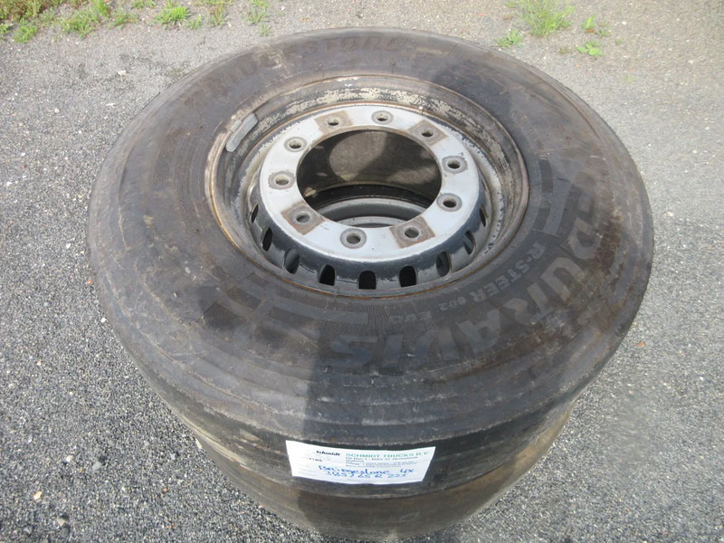 Bridgestone 385 / 65 R 22.5 OPLEGGER BANDEN MET STAAL WIEL - Pneu pour Camion: photos 4 Bridgestone 385 / 65 R 22.5 OPLEGGER BANDEN MET STAAL WIEL - Pneu pour Camion: photos 4