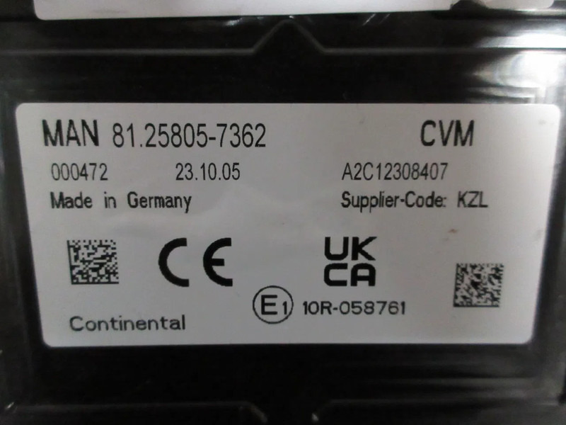 MAN 81.25805-7362 CVM MODULEN MAN TGM EURO 6 MODEL 2024 - Système électrique pour Camion: photos 3 MAN 81.25805-7362 CVM MODULEN MAN TGM EURO 6 MODEL 2024 - Système électrique pour Camion: photos 3